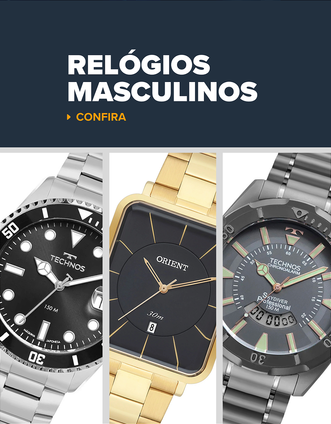 Relógio Champion Analógico CF24617Z - Ótica Carina | Óculos