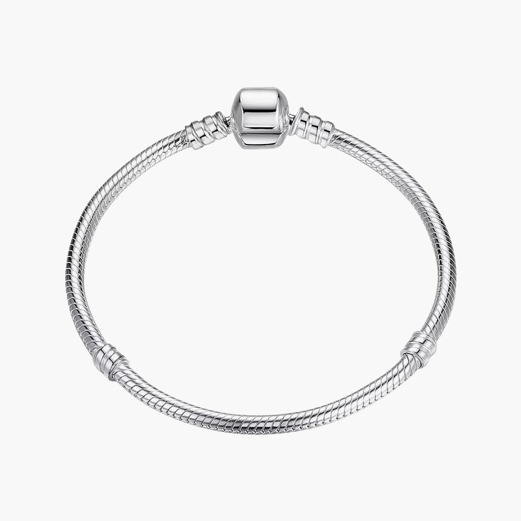 Berloque Charm Brasil Mapa banhado a Prata para Pulseira Bracelete