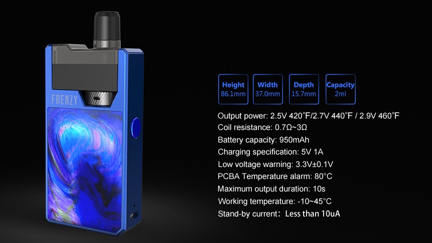 Kit Pod Frenzy 950mAh - Geek Vape