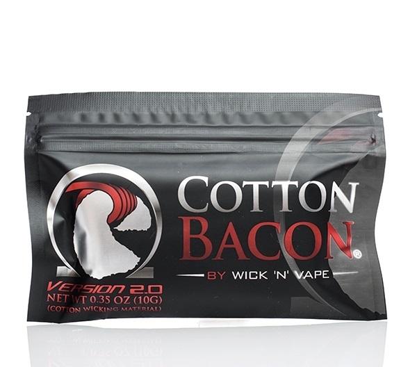 Algodão Cotton Bacon - By Wick  'N' Vape version 2.0; vapevaportabacaria.com