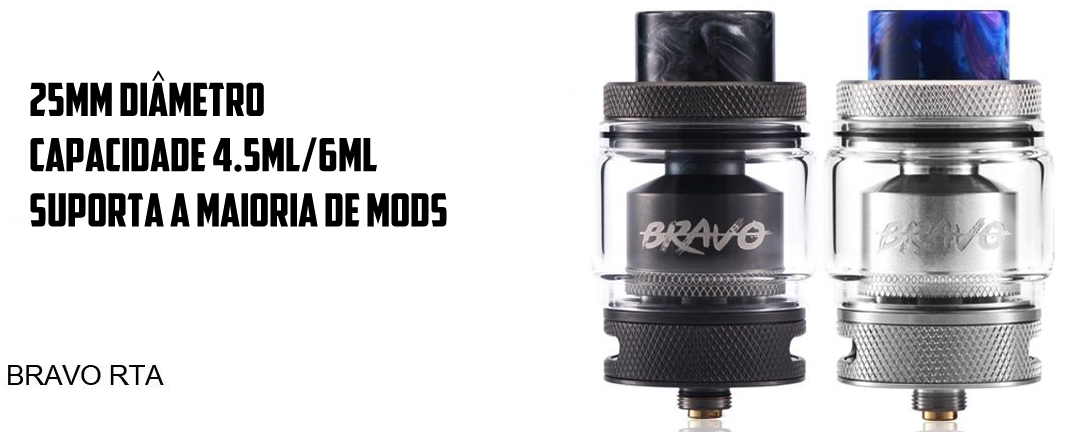 Atomizador Bravo RTA - Wotofo