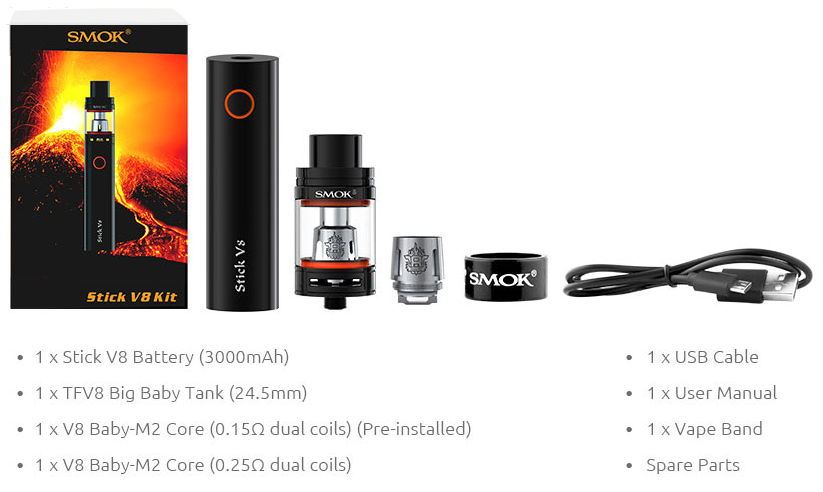 TFV8 Big Baby - Smok