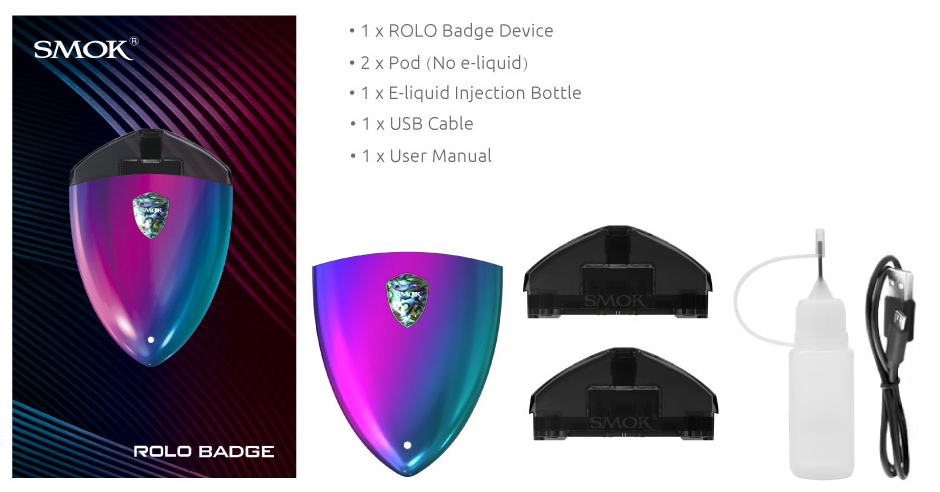 Smok Rolo Badge Pod