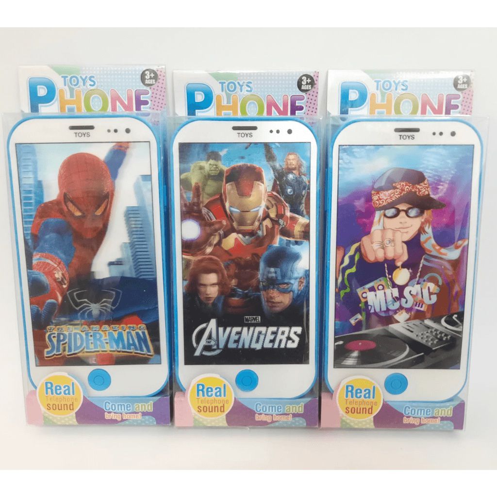 Celular Infantil Interativo A Pilha Gozp0100 Phone Toys - Kleber
