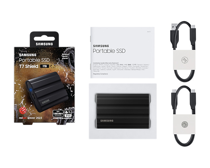 SSD Portátil Samsung T7 Shield 1TB - Fantasy Gaming - Fantasy Gaming