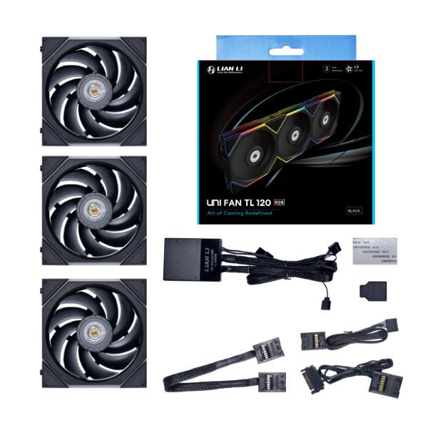 Kit fan Lian Li Uni Fan TL 120 Black - Fantasy Gaming - Fantasy Gaming