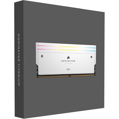 Memória RAM Corsair DOMINATOR TITANIUM WHITE RGB 64GB - Fantasy