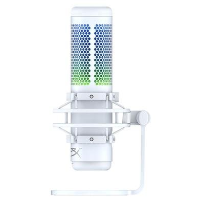 Microfone Gamer HyperX QuadCast S Podcast, Antivibração, LED RGB