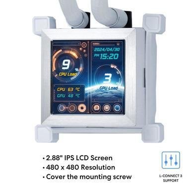 Water Cooler 360mm Lian Li Hydroshift Lcd 360s, Display Lcd, White