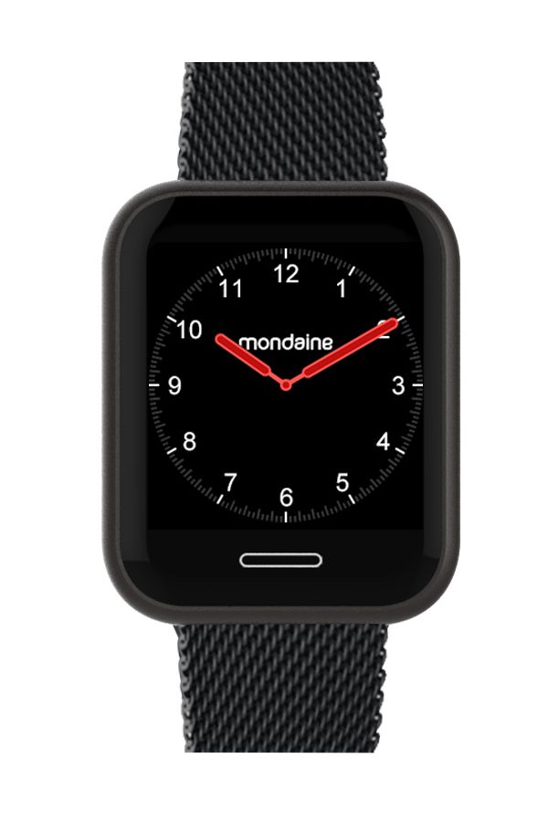relogio mondaine digital preto