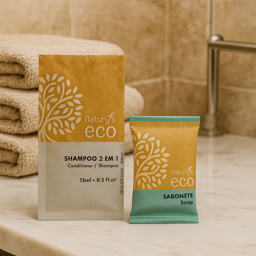 Kit Natury's Eco Sustentável Shampoo 2x1 + Sabonete | Master