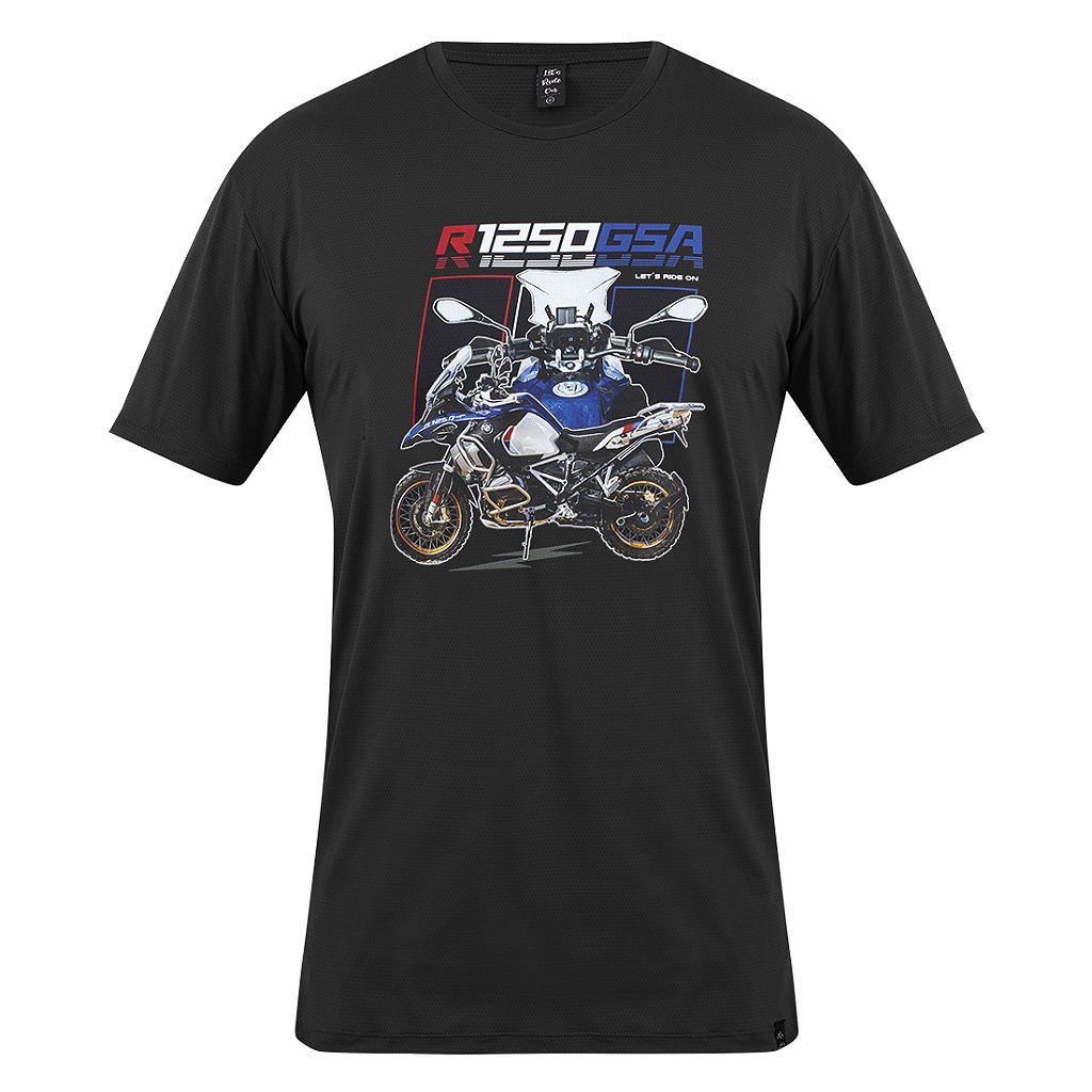 Camiseta em Poliamida BIG TRAIL - R1250 GSA - Let's Ride On