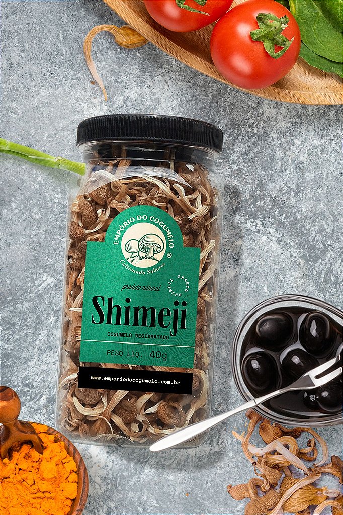 Shitake Desidratado 40g - Empório do Cogumelo cultivando sabores