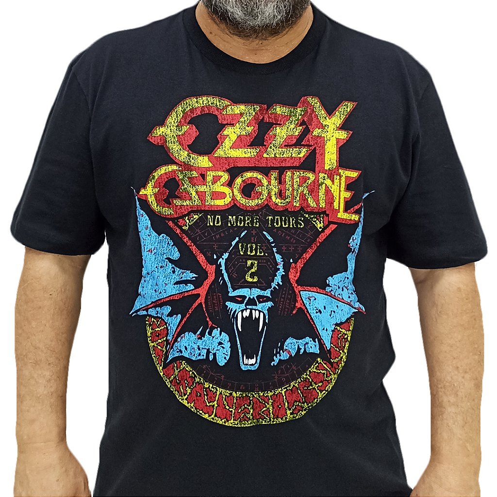 Camiseta Ozzy Osbourne No More Tour - Véio do Rock