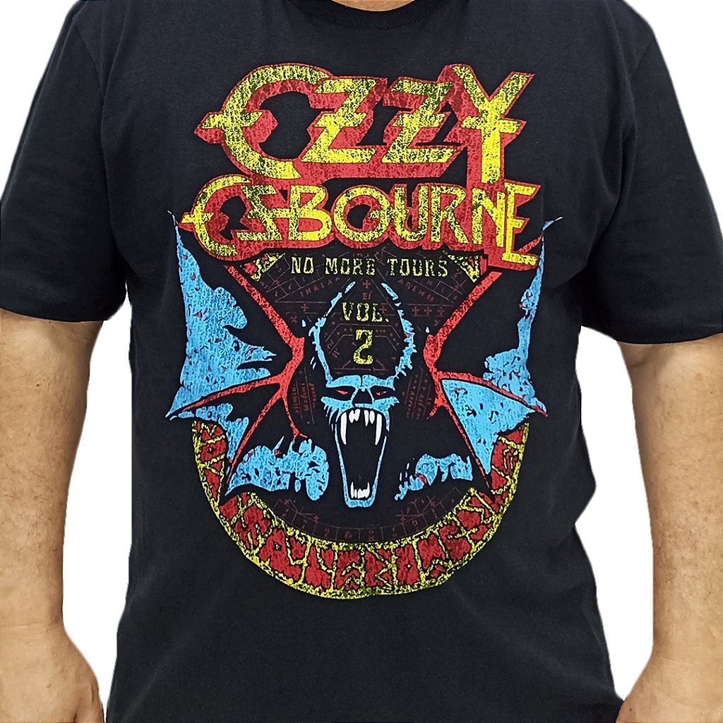 Camiseta Ozzy Osbourne No More Tour - Véio do Rock