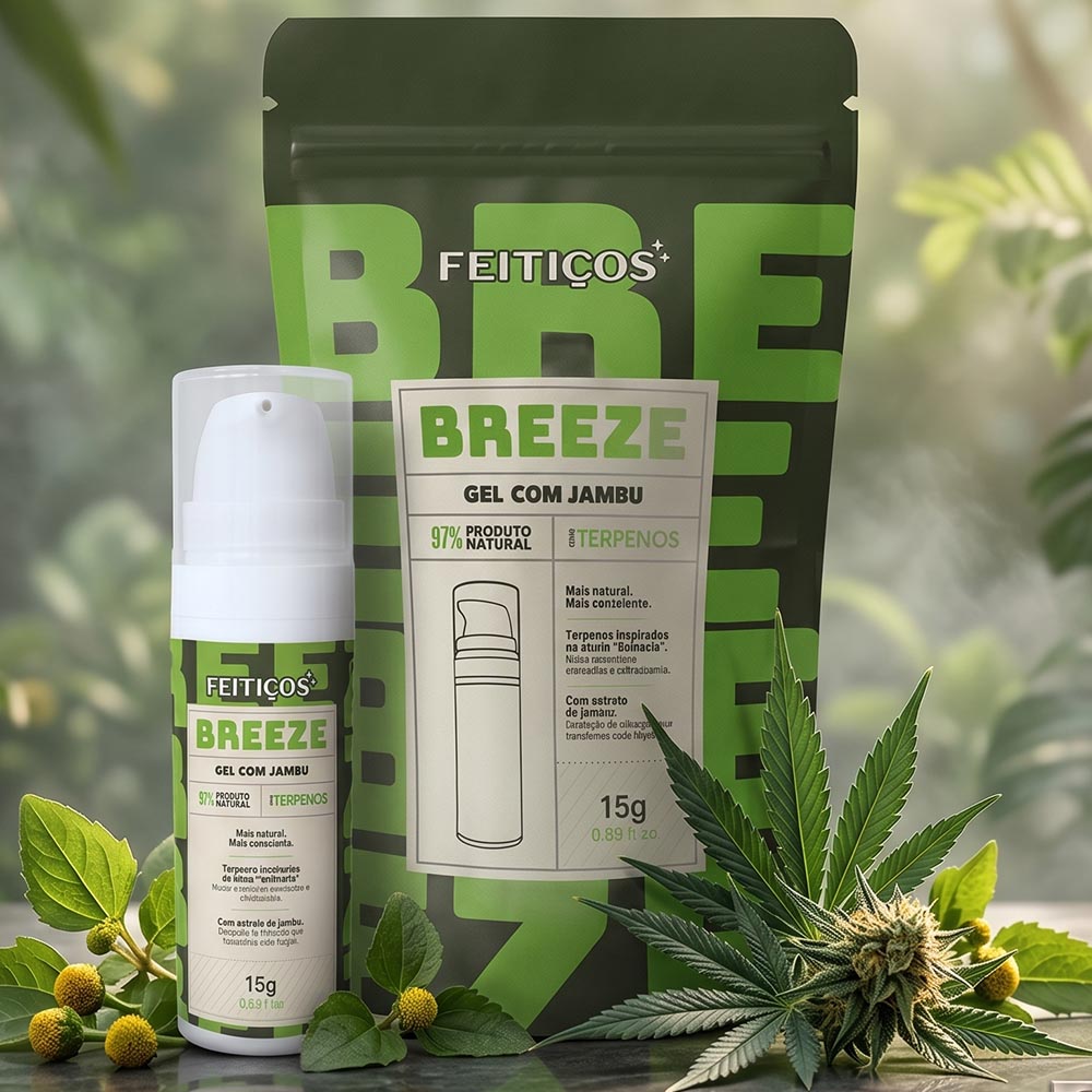 Gel Excitante Breeze Jambu e Terpenos Amnesia 15g | Izca