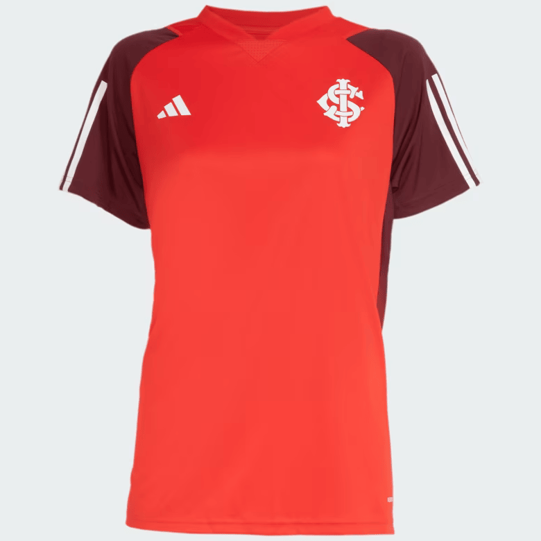 Nova Camisa Feminina Internacional Treino Vermelha 2024 2025