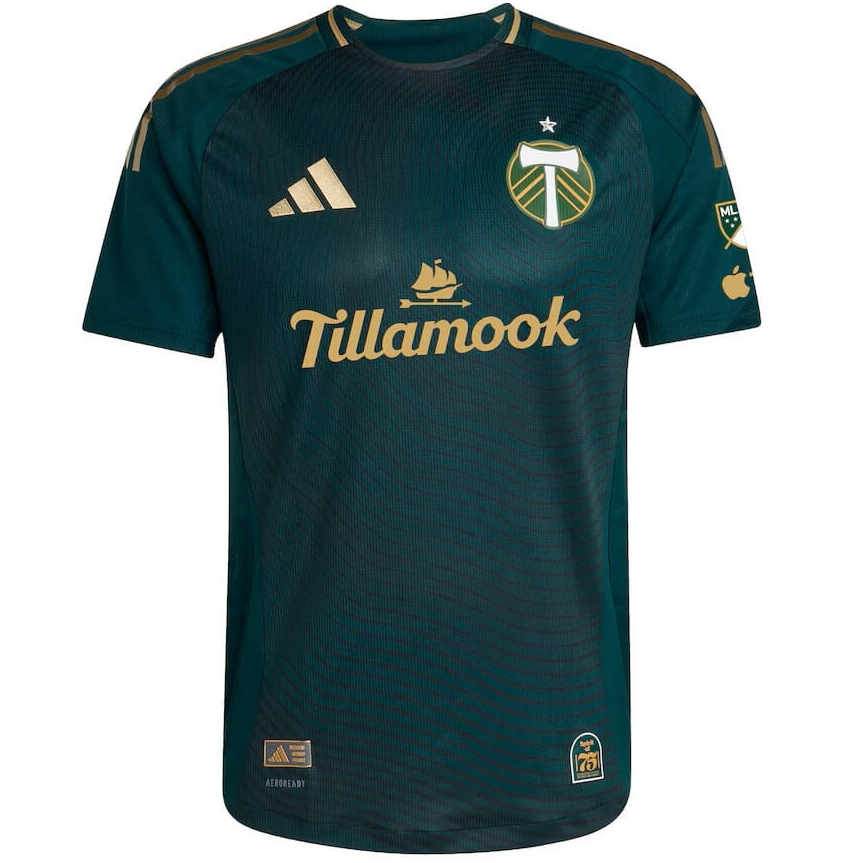 Nova Camisa Portland Timbers 1 Torcedor Masculina 2025 / 2026