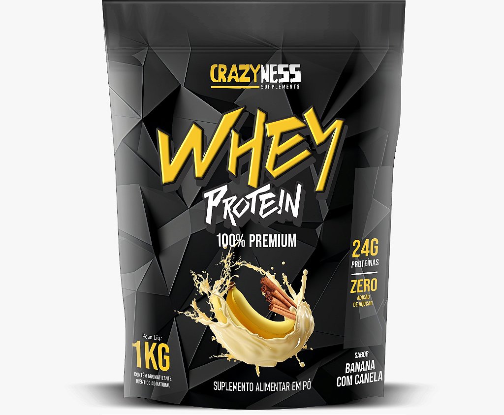 WHEY - 100% PREMIUM CRAZYNESS - BYOPURE ADVANCED NUTRITION