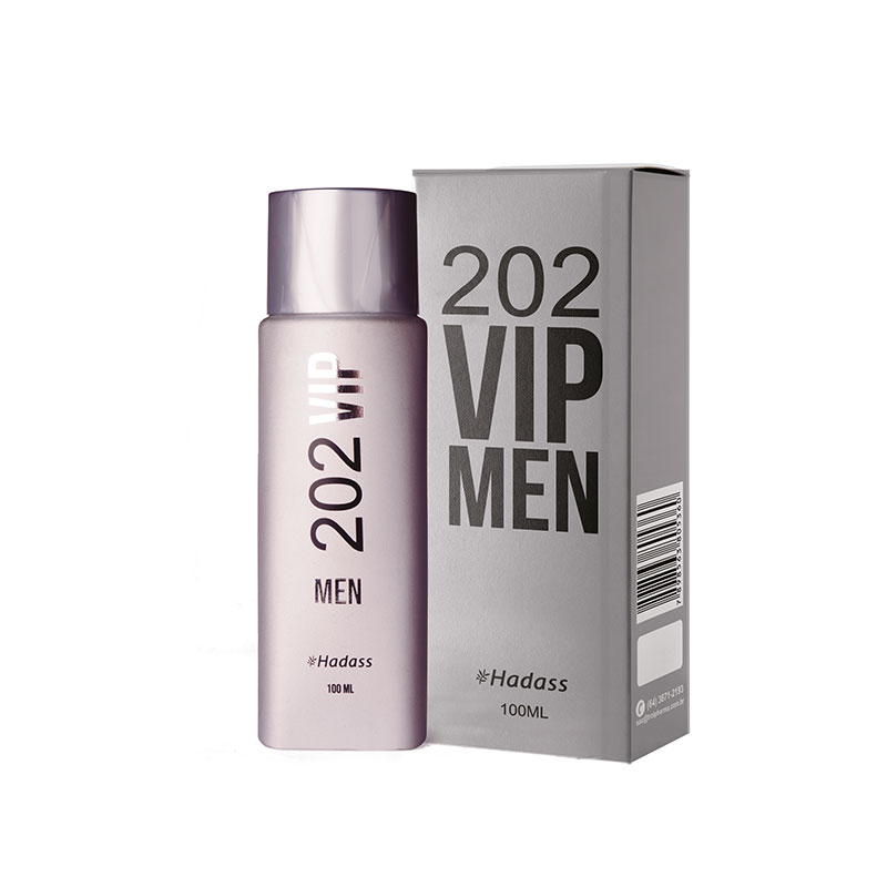 Perfume 202 VIP MEN 100ml Hadass Cosméticos Perfumaria e