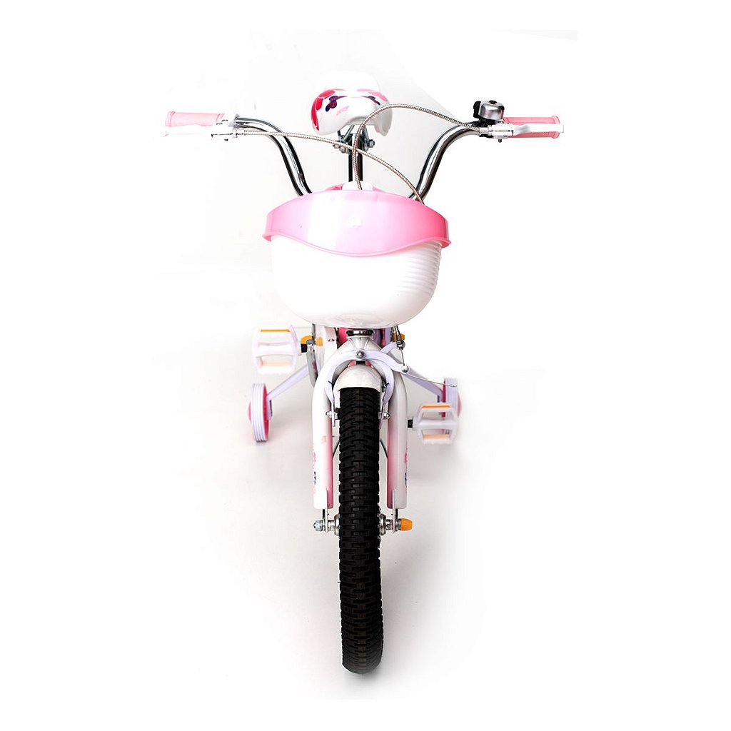 Bicicleta Aro 16 Moto Cross Rosa - Uni Toys