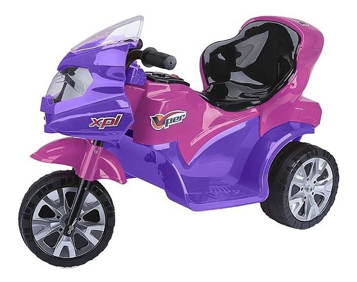 Moto Elétrica Infantil Vermelho Homeplay