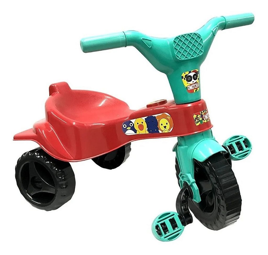 Motoca Infantil Velotrol Tico Tico Vermelho Menino Triciclo