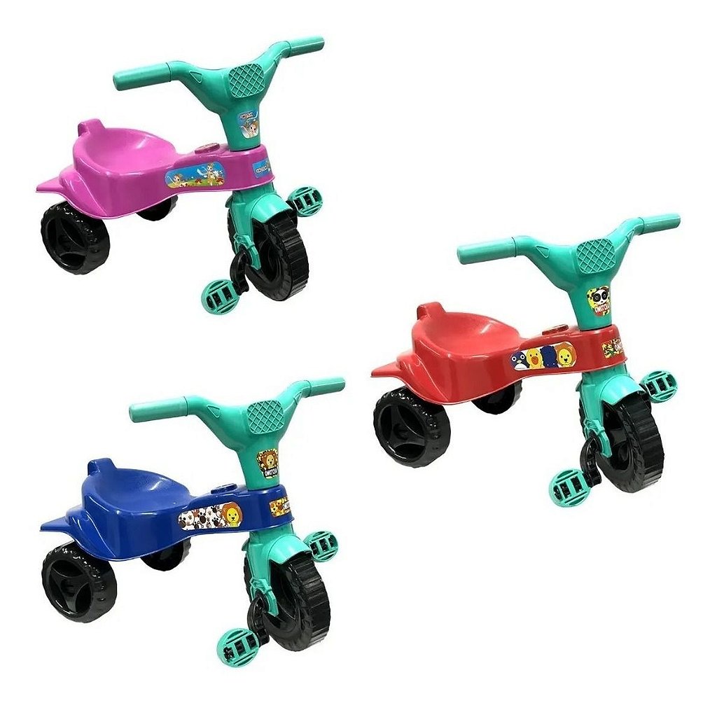 Triciclo Infantil Motocão Kids Tico Tico Velotrol Menino - Glumi