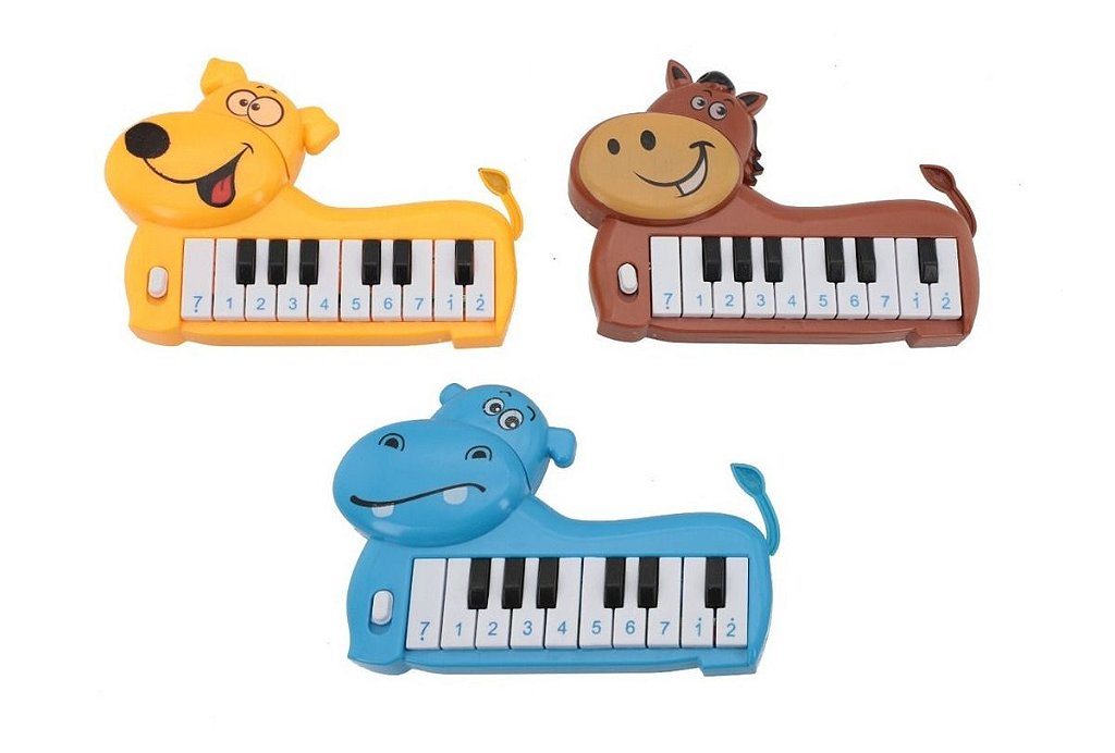 Pianinho Musical Teclado de Brinquedo para Musicalização Infantil - Glumi