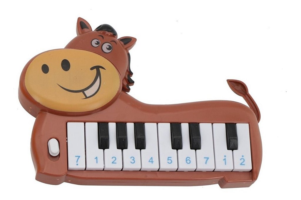 Pianinho Musical Teclado de Brinquedo para Musicalização Infantil - Glumi