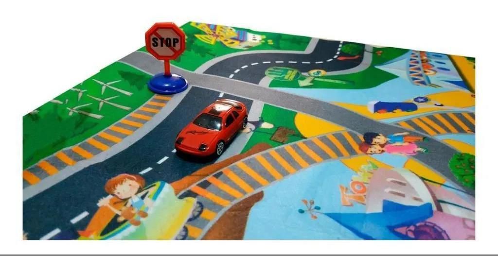 Tapete Pista Grande Cidade para Carrinhos Hot Wheels – Descrição Magazine