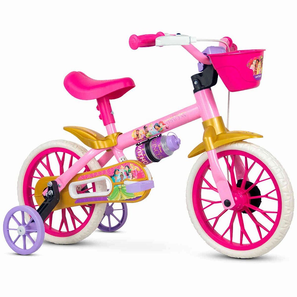 Bicicleta Infantil Aro 16 Moto Bike C/ Rodinha Menino - Glumi