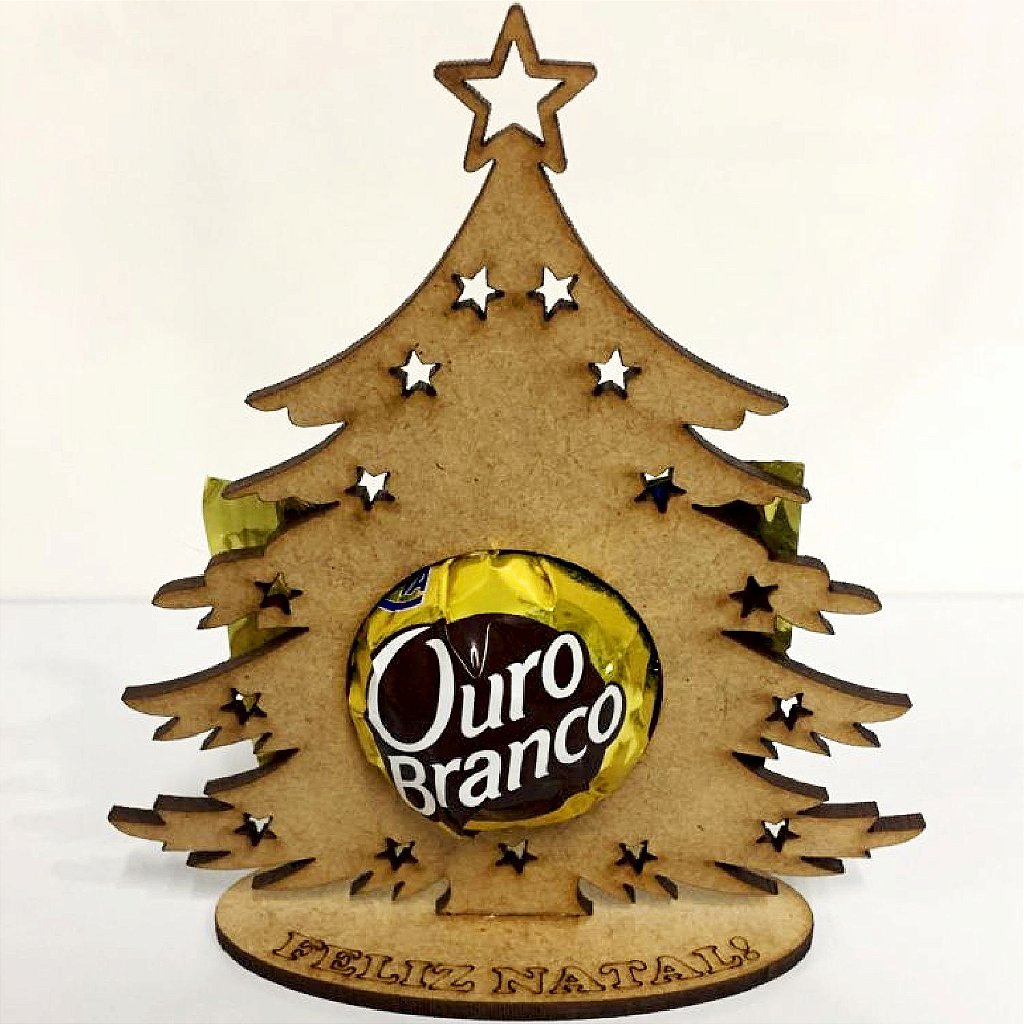 Placa Feliz Natal Mdf