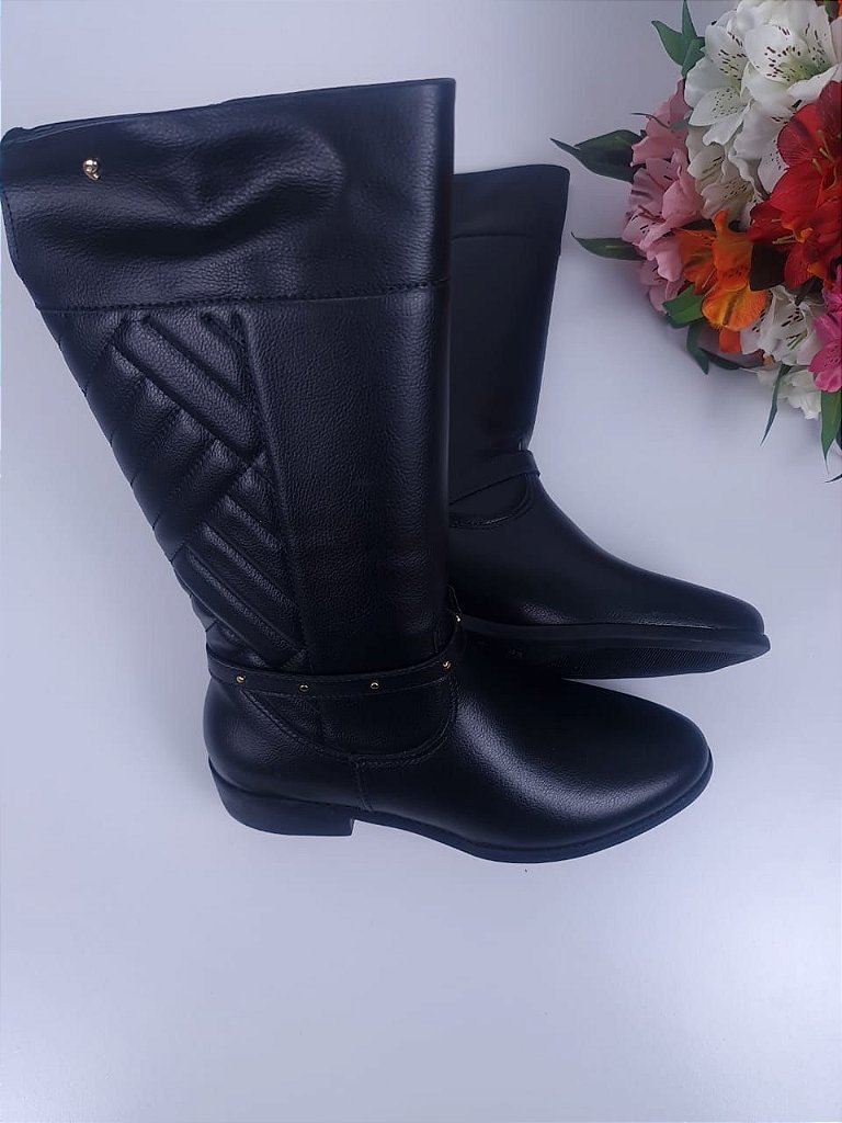 Bota Pampili Preta Cano Alto Montaria Luxo Festa - Amazing Baby's Moda  Infantil - Nossa missão é transformar sonhos em realidade.