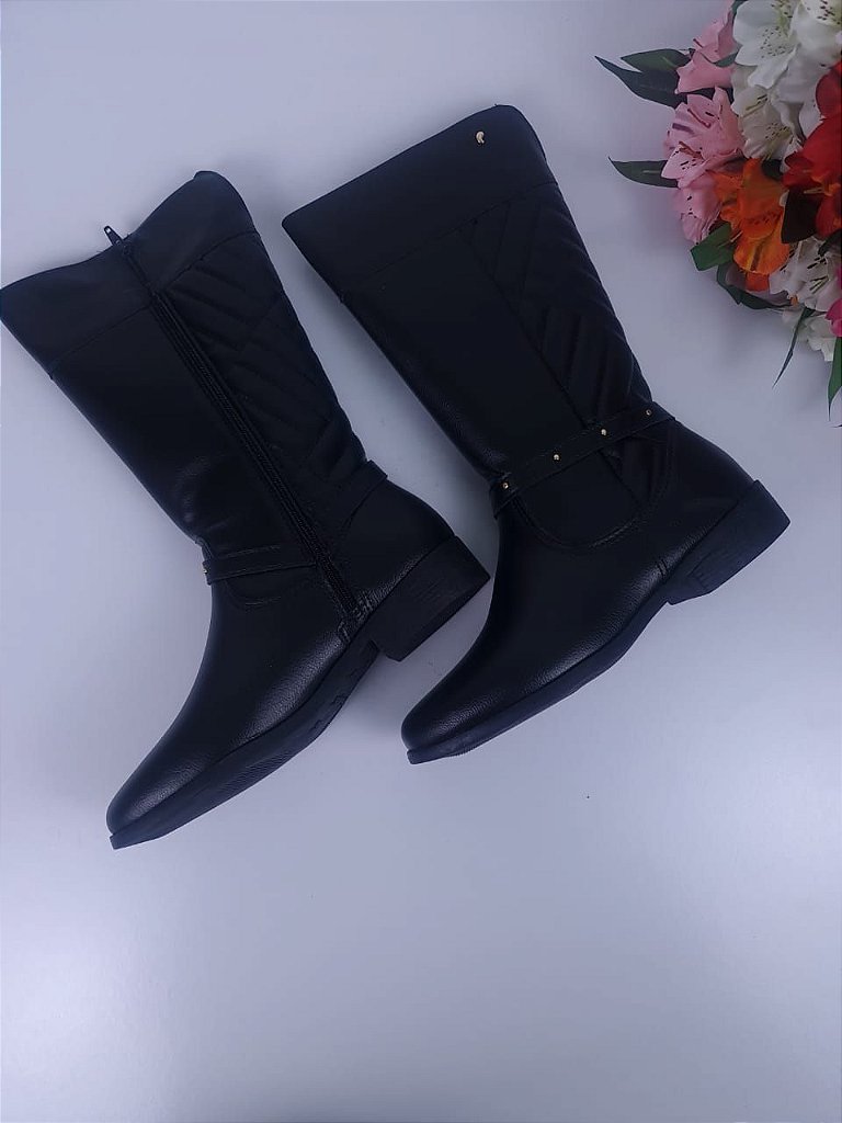 Bota Pampili Preta Cano Alto Montaria Luxo Festa - Amazing Baby's Moda  Infantil - Nossa missão é transformar sonhos em realidade.