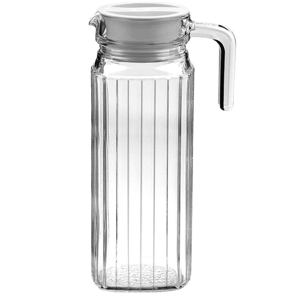 Garrafa Jarra em Vidro 1,2 Litro c Bico Dosador e Tampa - Utifácil I  Utilidades domésticas inovadoras