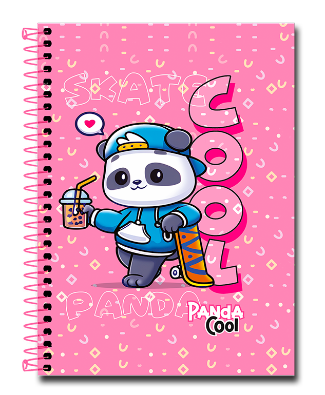 Caderno de Desenho - Panda