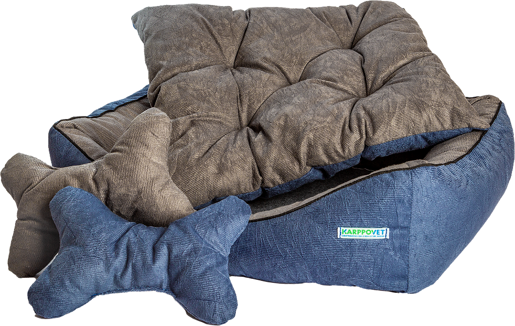 Caminha luxo para pets com travesseiro e almofada removível - Karppovet -  Compromisso com o bem-estar animal.