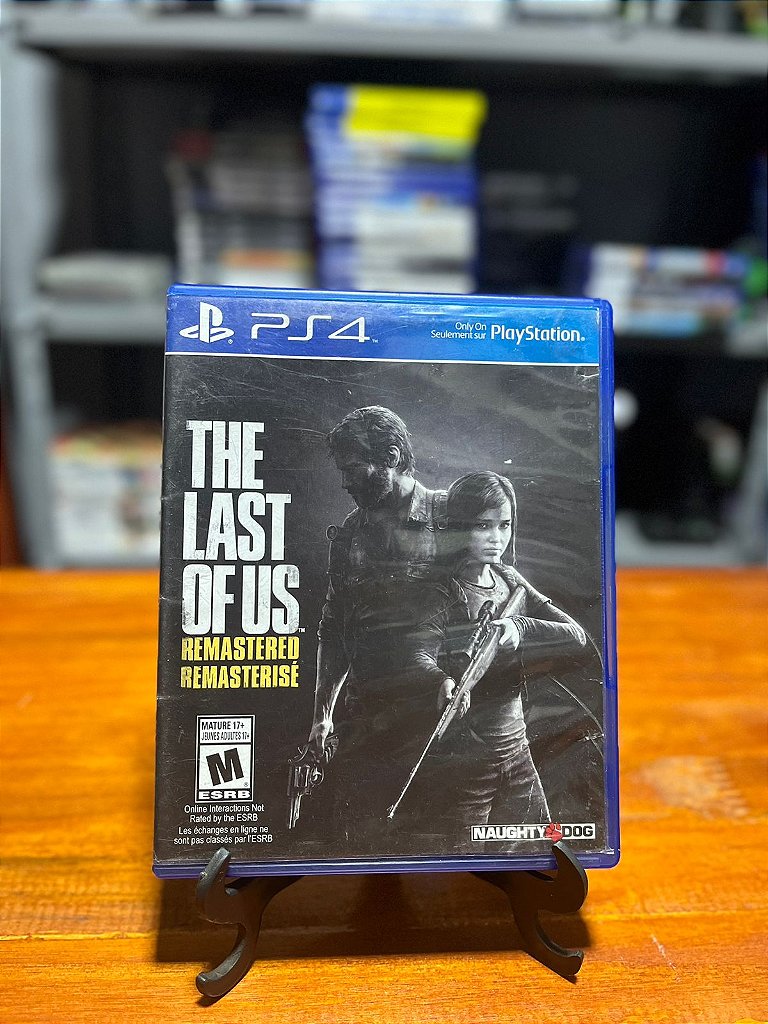 Jogo The Last of Us Remasterizado - Ps4 Mídia Física Usado