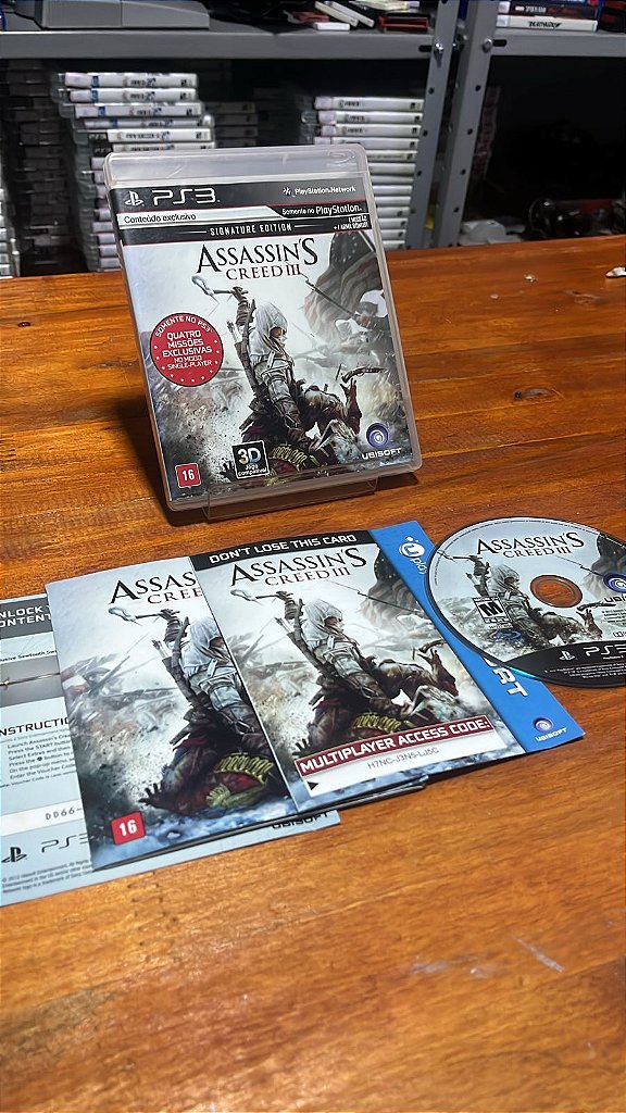 Assassin's Creed III (3) (Seminovo) - PS3