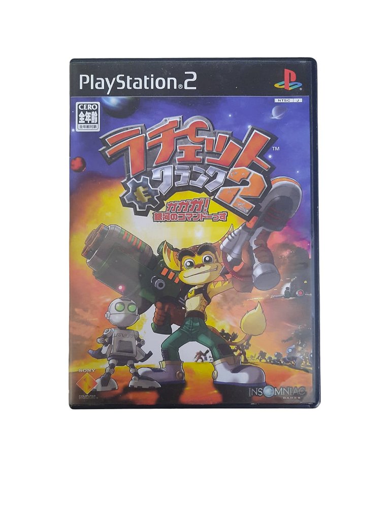 RATCHET & CLANK 2 - JAPAN REGION - USADO - PS2 - World Colecionáveis