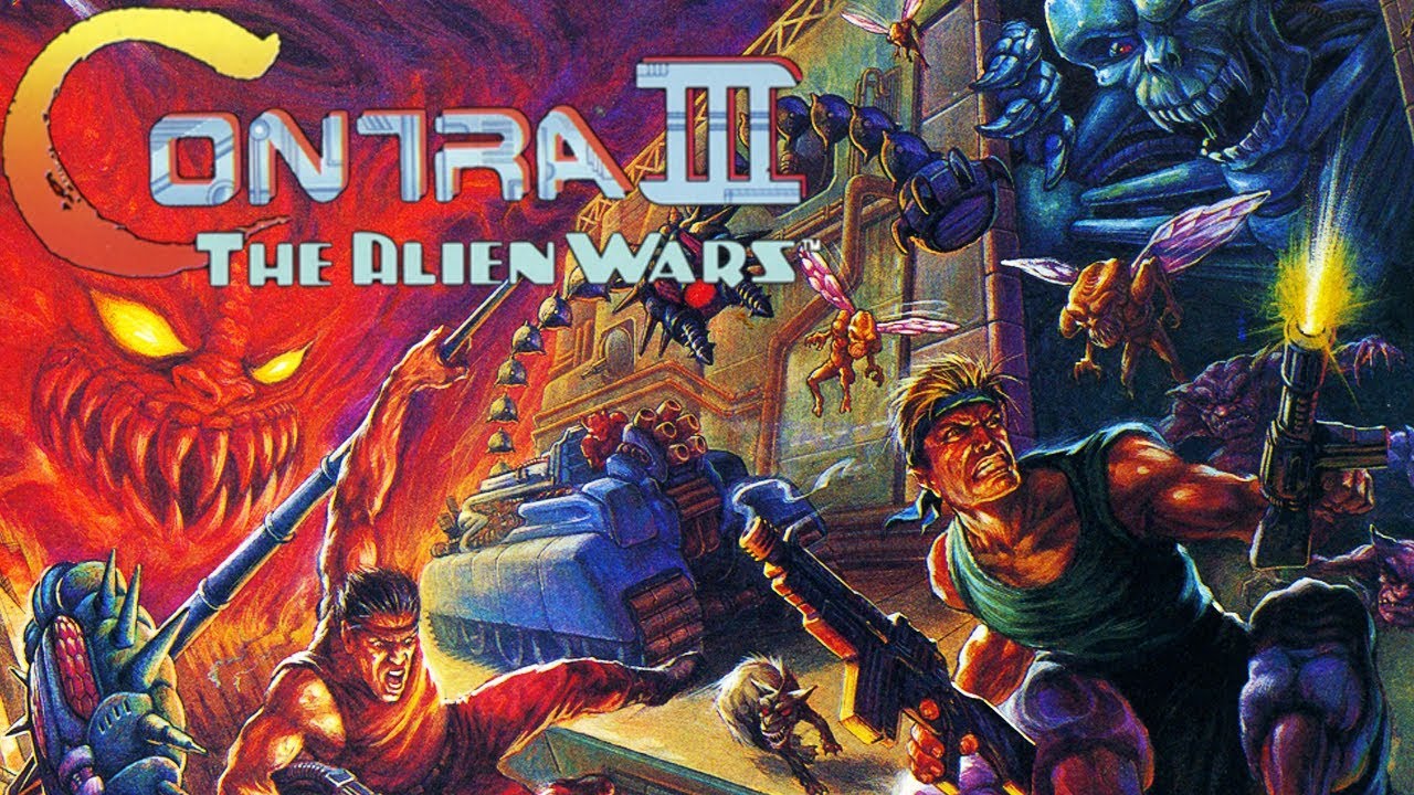 Contra 3 Super Nintendo Jogos