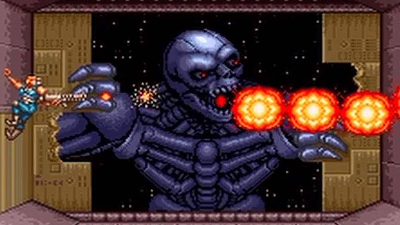 JOGO CONTRA III THE ALIEN WARS SUPER NINTENDO