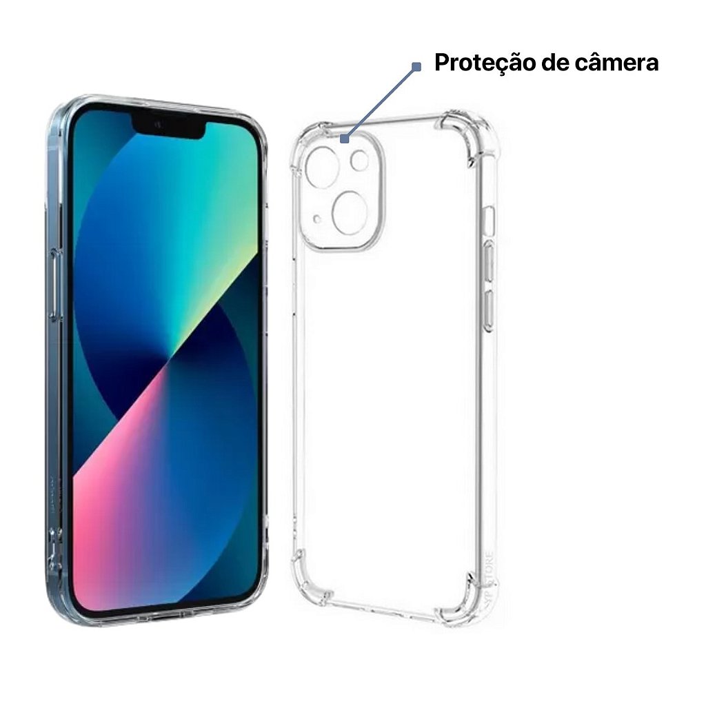Capa Capinha Case Anti Impacto Slim Para iPhone 14 Plus - Morais Importados