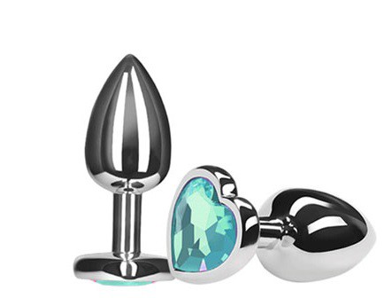 plug anal de coração Plug Anal Dourado em Forma de Coração - Aço Inoxidável - Tamanho G main image 1