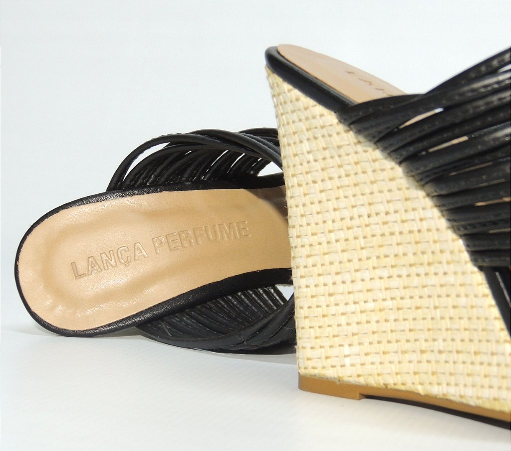 Sandália Anabela Lança Perfume - Mundo do Sapato