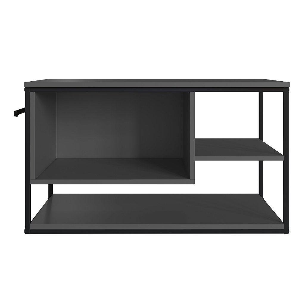 Gabinete Suspenso para Banheiro Estilo Industrial 80cm Sem Cuba