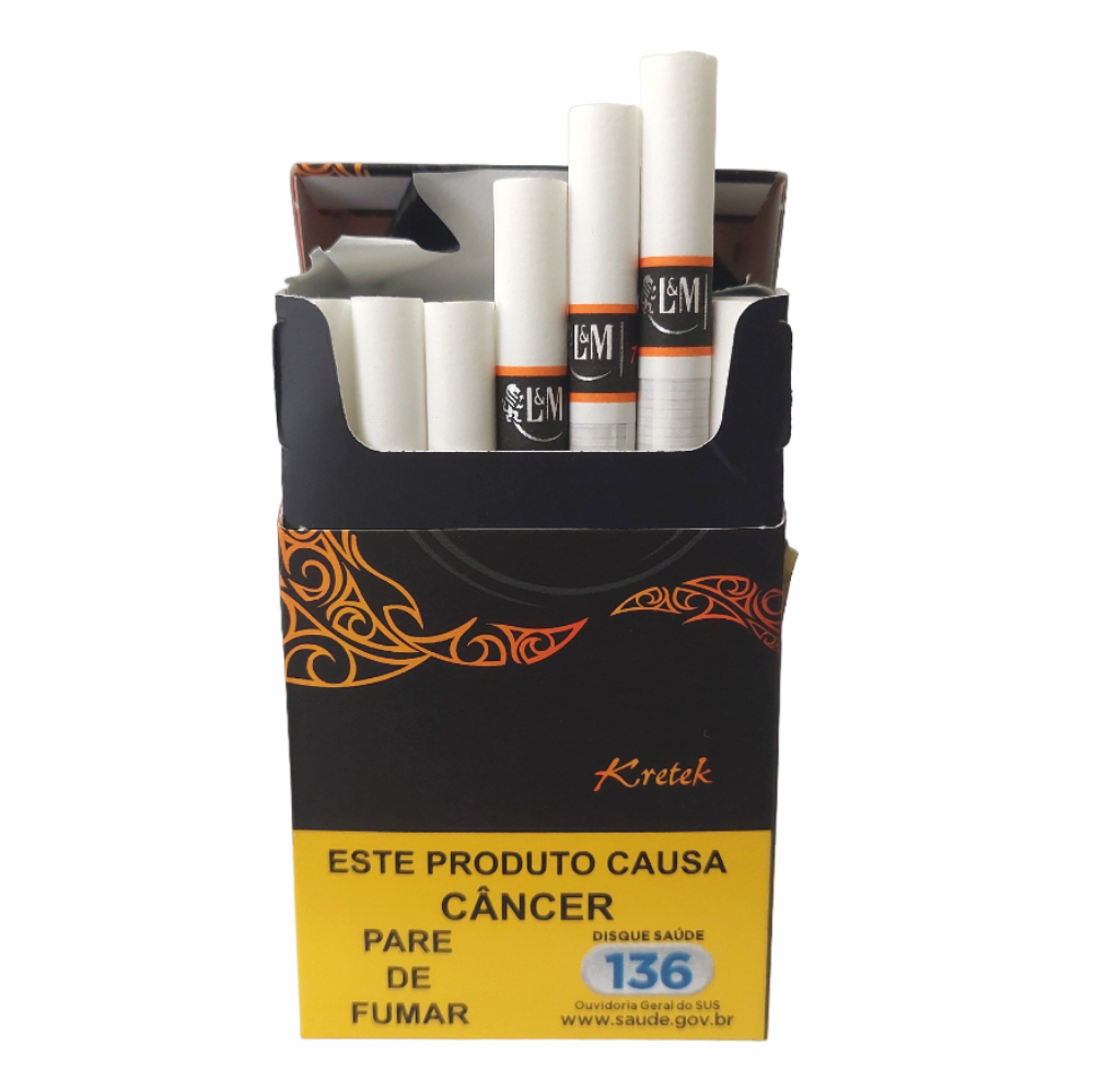 Cigarro L&M Kretek - Cravo - Horus58 - Tabacaria e Headshop Online