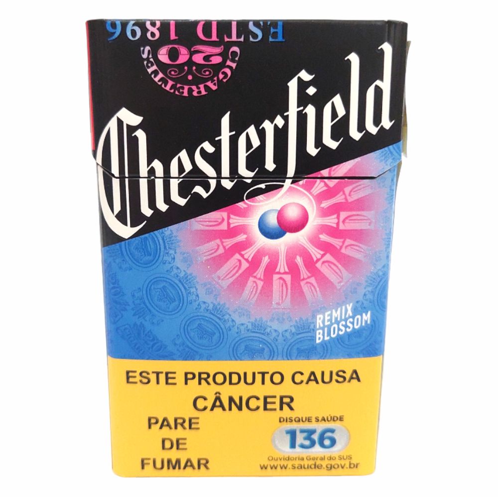 CIGARETTES リチャード・クライン Cigarro Chesterfield Remix Blossom - (Menta e Frutas Vermelhas