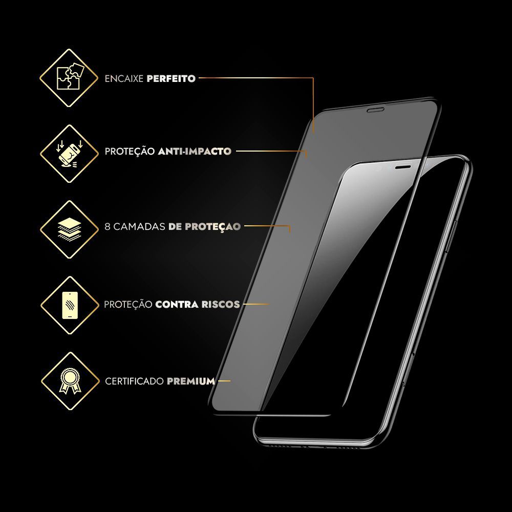 Película Diamond Protection para Iphone 11 Pró Max - Fujicell - Fujicell  Acessórios